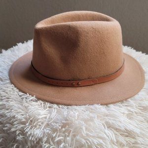 Tan Wool CowGirl Hat